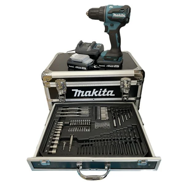 Makita DDF490WVX7 Wiertarko wkrętarka 65NM + osprzęt Zestaw